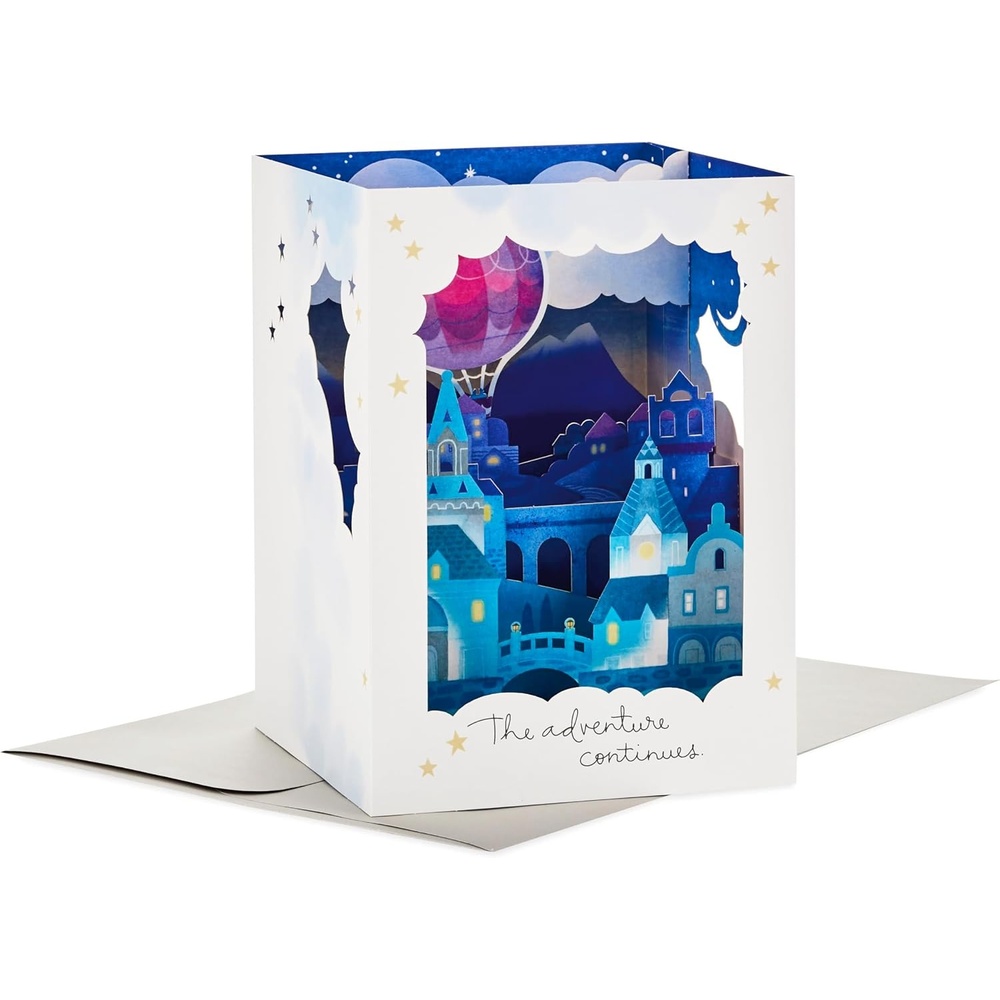 image:imageHallmark Paper Wonder Displayable Pop Up Anniversary Card Adventure Continues