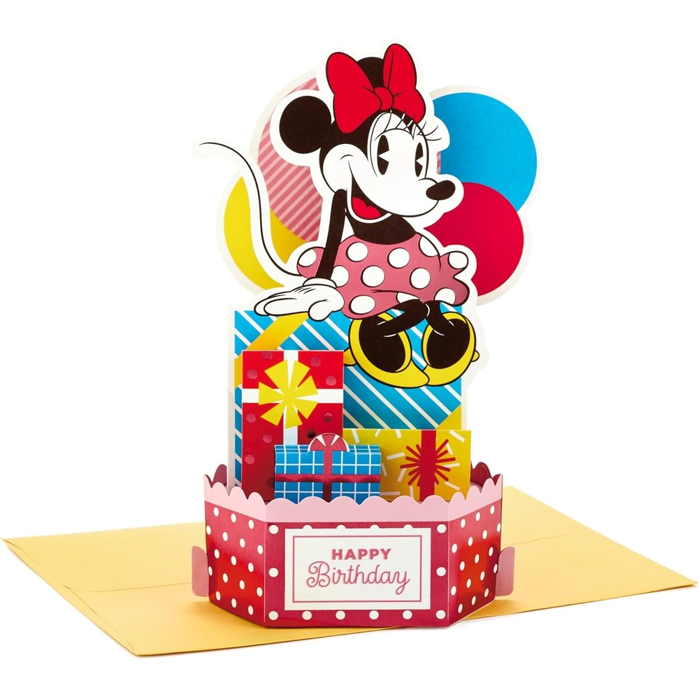 image:imageHallmark Paper Wonder Minnie Mouse Pop Up Birthday Card Extra Sweet