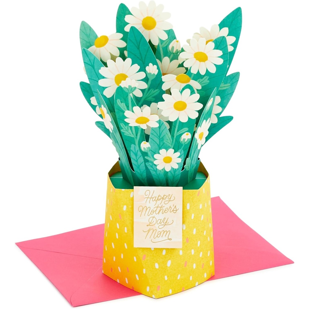 image:imageHallmark Paper Wonder Mothers Day Pop Up Card for Mom Daisy BouquetPop Up  Daisy Bouquet for Mom
