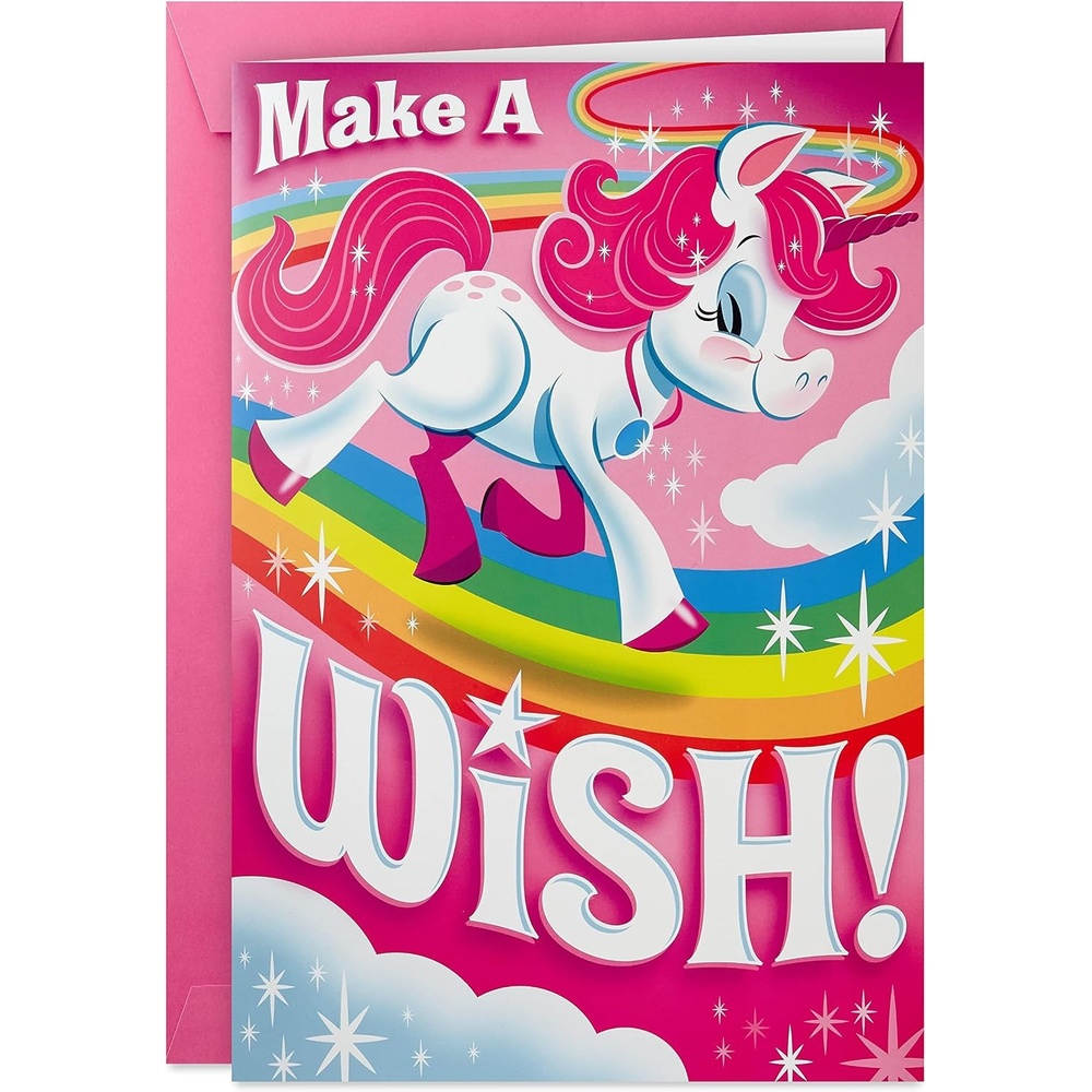 image:imageHallmark Paper Wonder Musical Birthday Pop Up Card Unicorns and RainbowsUnicorns