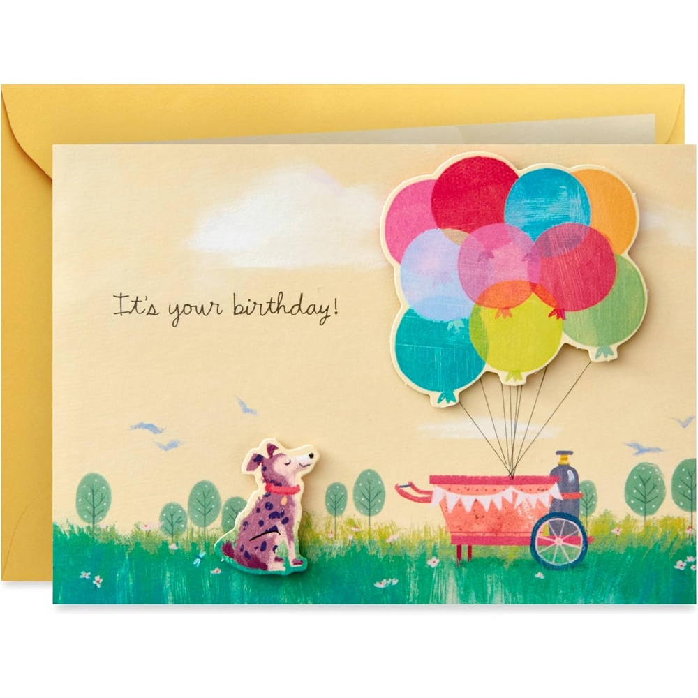image:imageHallmark Paper Wonder Pop Up Birthday Card Get Carried Away4 x 55