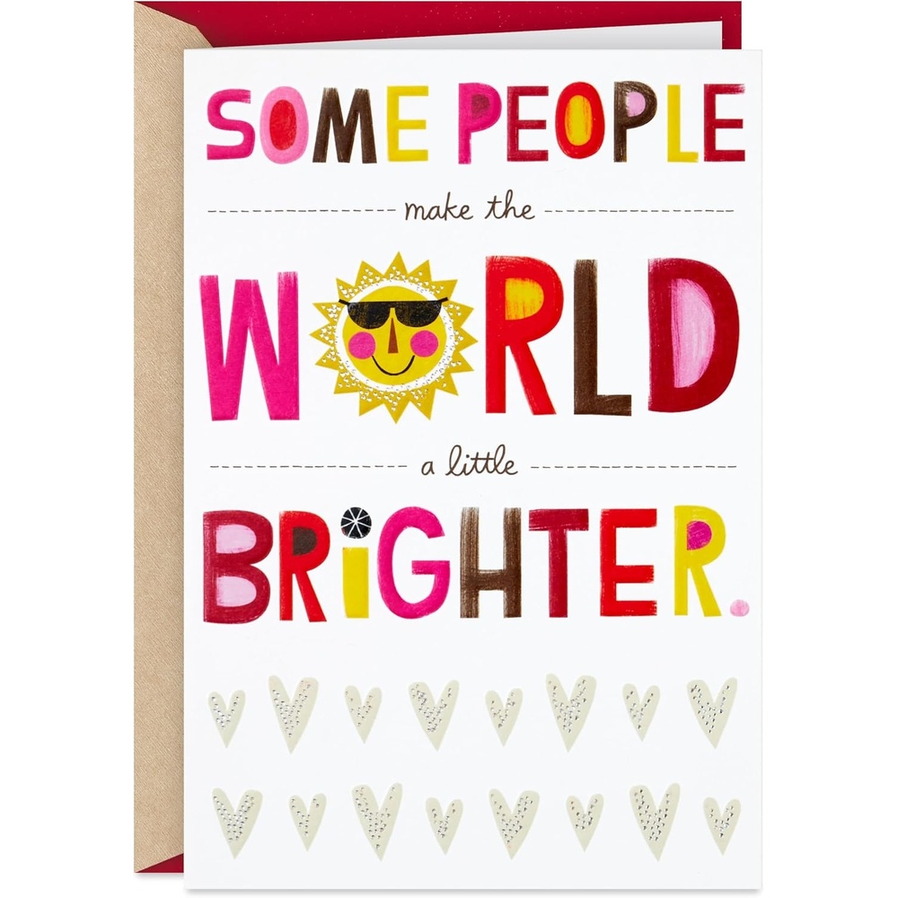 image:imageHallmark Pop Up Valentines Day Card Make the World BrighterPop Up  Make the World Brighter
