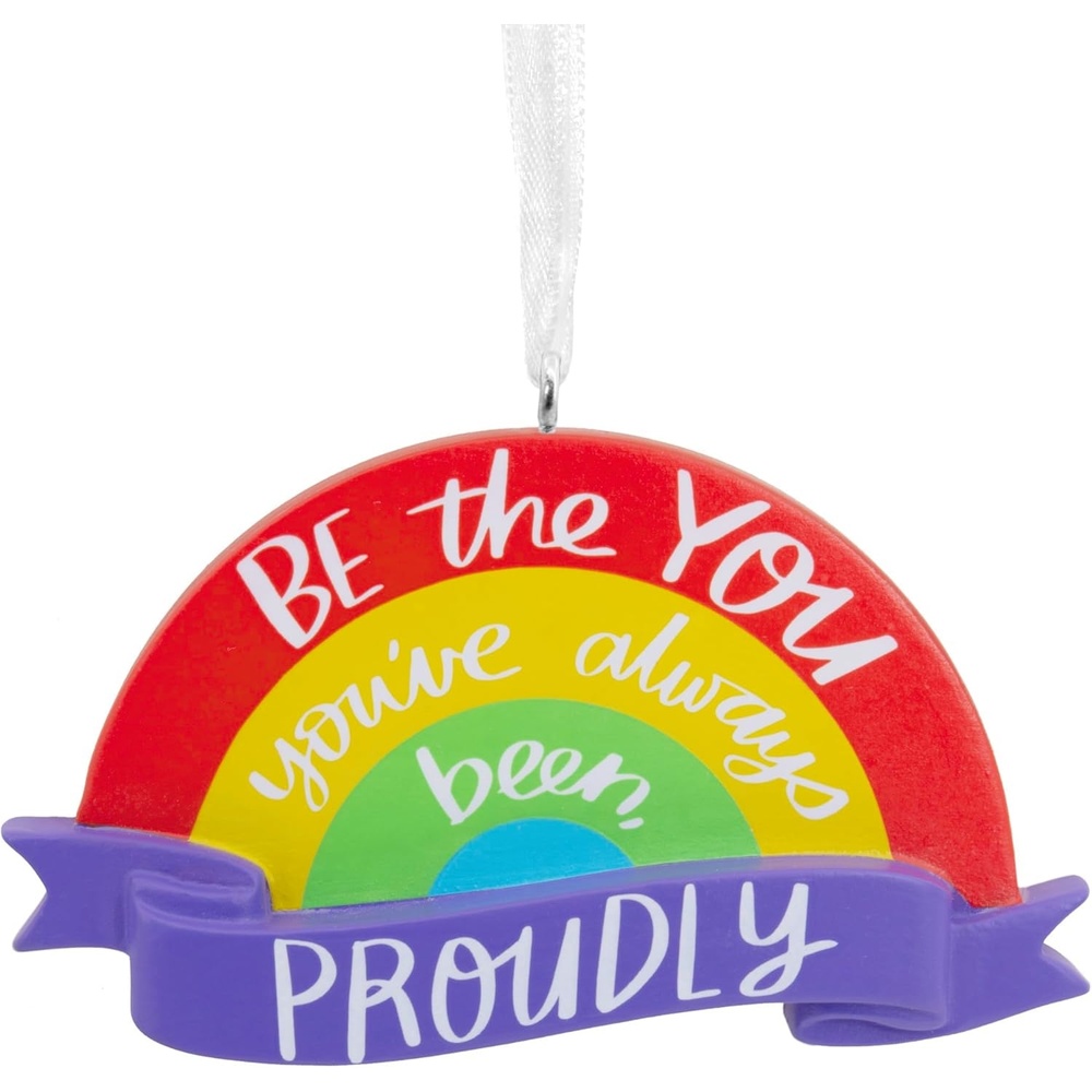 image:imageHallmark Proudly Be You Rainbow Christmas Ornament
