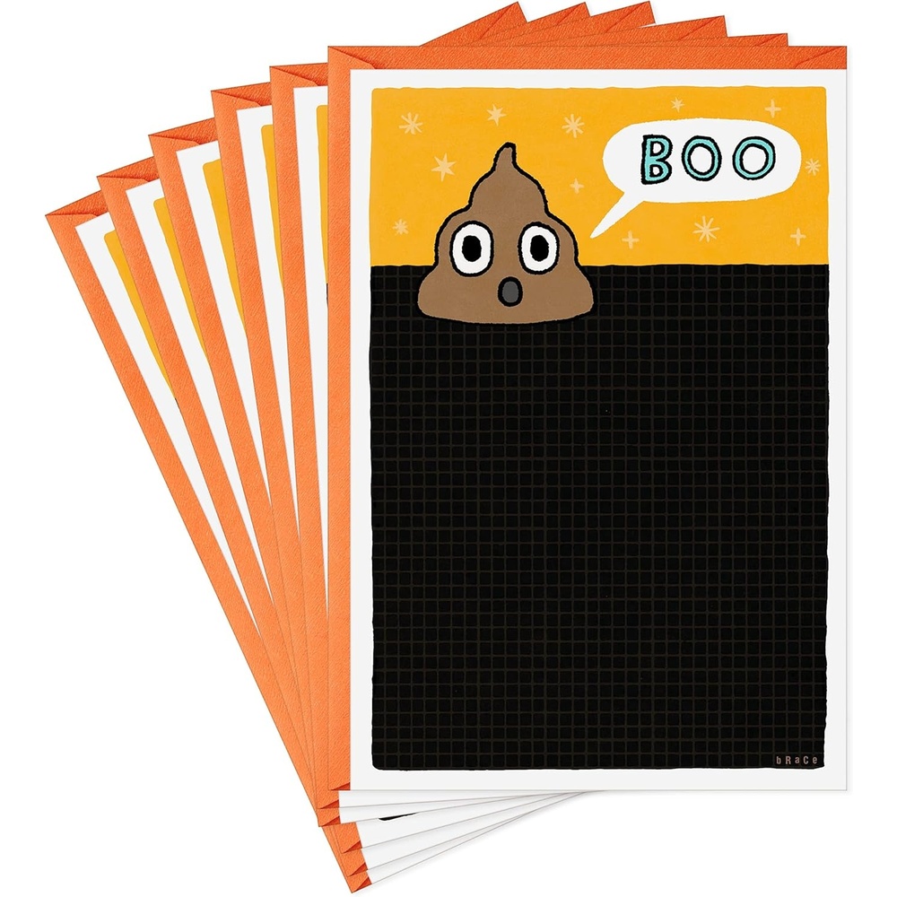 image:imageHallmark Shoebox Funny Halloween Card Wicked FastBoo Poo