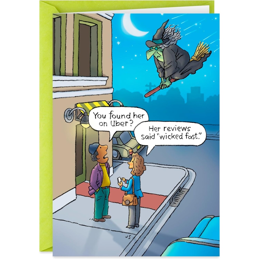 image:imageHallmark Shoebox Funny Halloween Card Wicked FastWicked Fast