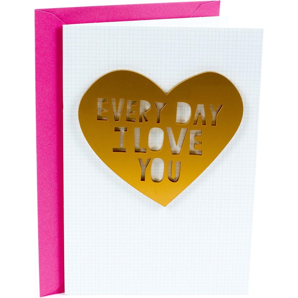 image:imageHallmark Signature Birthday Card Every Day Love You 699RZH1012 HeartHeart