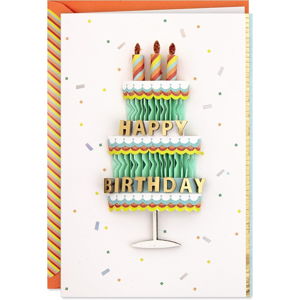 image:imageHallmark Signature Birthday Card Mylar Balloons 799RZH1060Wonderful Year