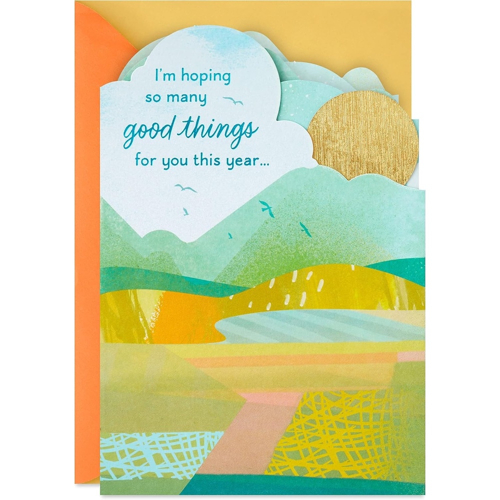 image:imageHallmark Signature Birthday Card Seashell Birthday CakeHoping So Many Good Things