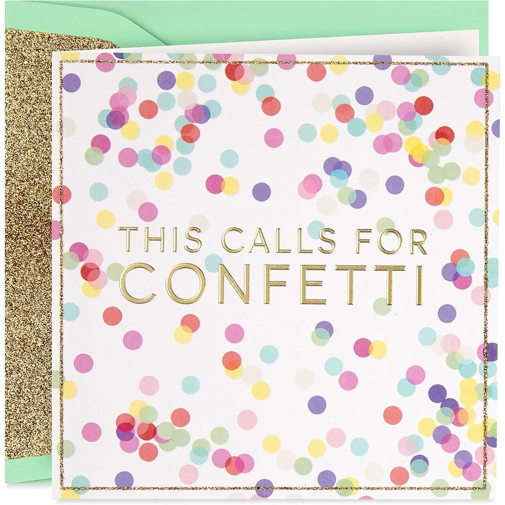 image:imageHallmark Signature Congratulations Card or Graduation Card ConfettiConfetti