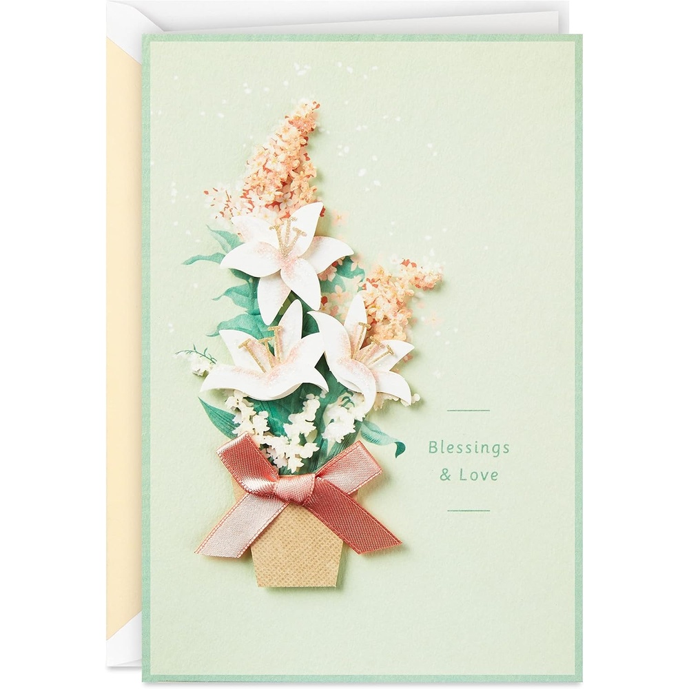 image:imageHallmark Signature Easter Card Blessings amp LoveEaster  Blessings and Love Lilies