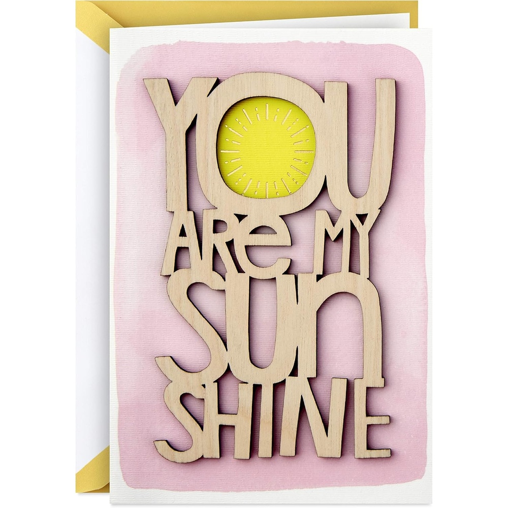 image:imageHallmark Signature Easter Card Spring Tree with Easter Egg Ornaments Vintage DesignMothers Day  You Are My Sunshine