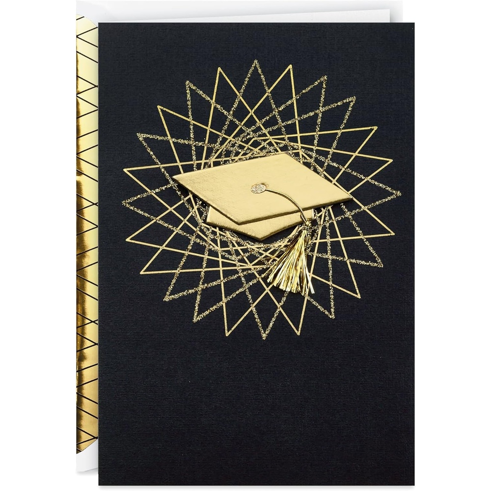 image:imageHallmark Signature Graduation Card Graduation Cap With Tassel Hats Off to You 599GGJ6255Multicolor