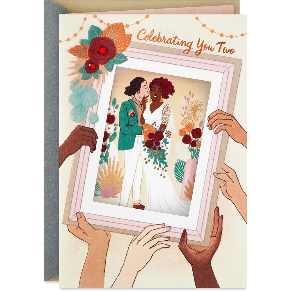 image:imageHallmark Signature Wedding Card Lifetime of LoveCelebrating You Two