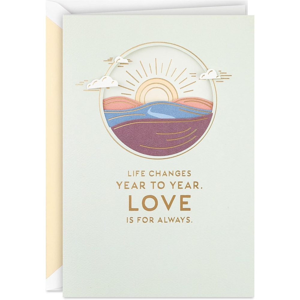 image:imageHallmark Signature Wood Anniversary Card Where Weve Been Where Were GoingLove of My Life
