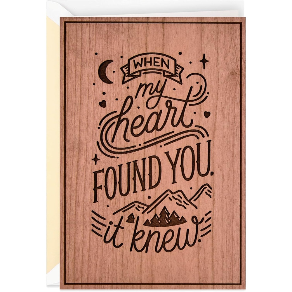 image:imageHallmark Signature Wood Anniversary Card Where Weve Been Where Were GoingWhere Weve Been  Where Were Going