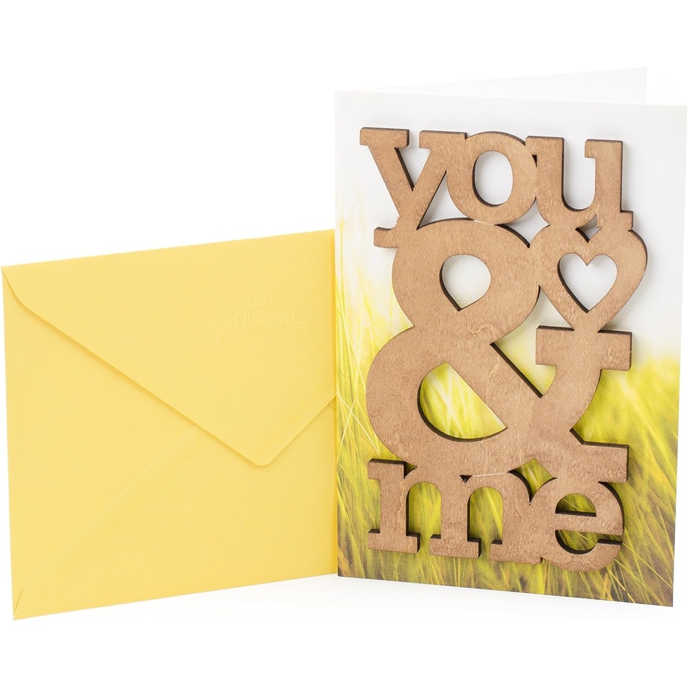 image:imageHallmark Signature Wood Anniversary Card Where Weve Been Where Were GoingWooden You  Me