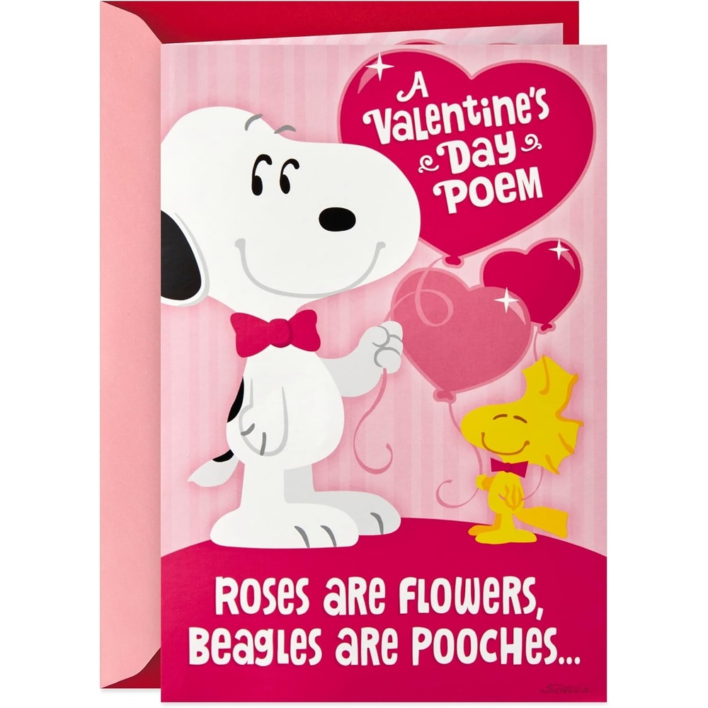 image:imageHallmark Valentines Day Card Love Laughter HappinessSnoopy Hug