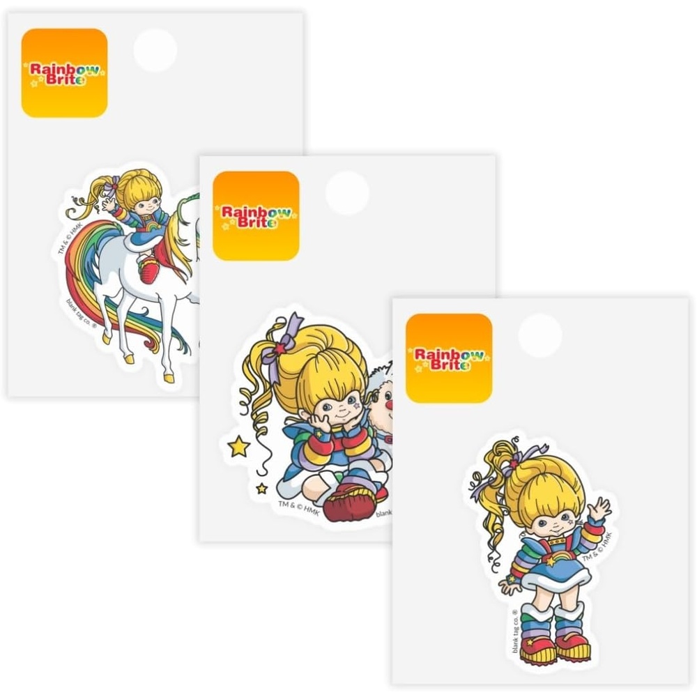 image:imageRainbow Brite Sticker Bundle  Waterproof Stickers for Water Bottles and Laptops