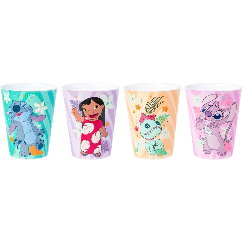 image:imageSilver Buffalo Rainbow Brite 4 Piece Mini Glass Set Featuring Starlite Twink Rainbow Brite and Puppy Brite 15 OuncesLilo  Stitch  Scrump  and Angel