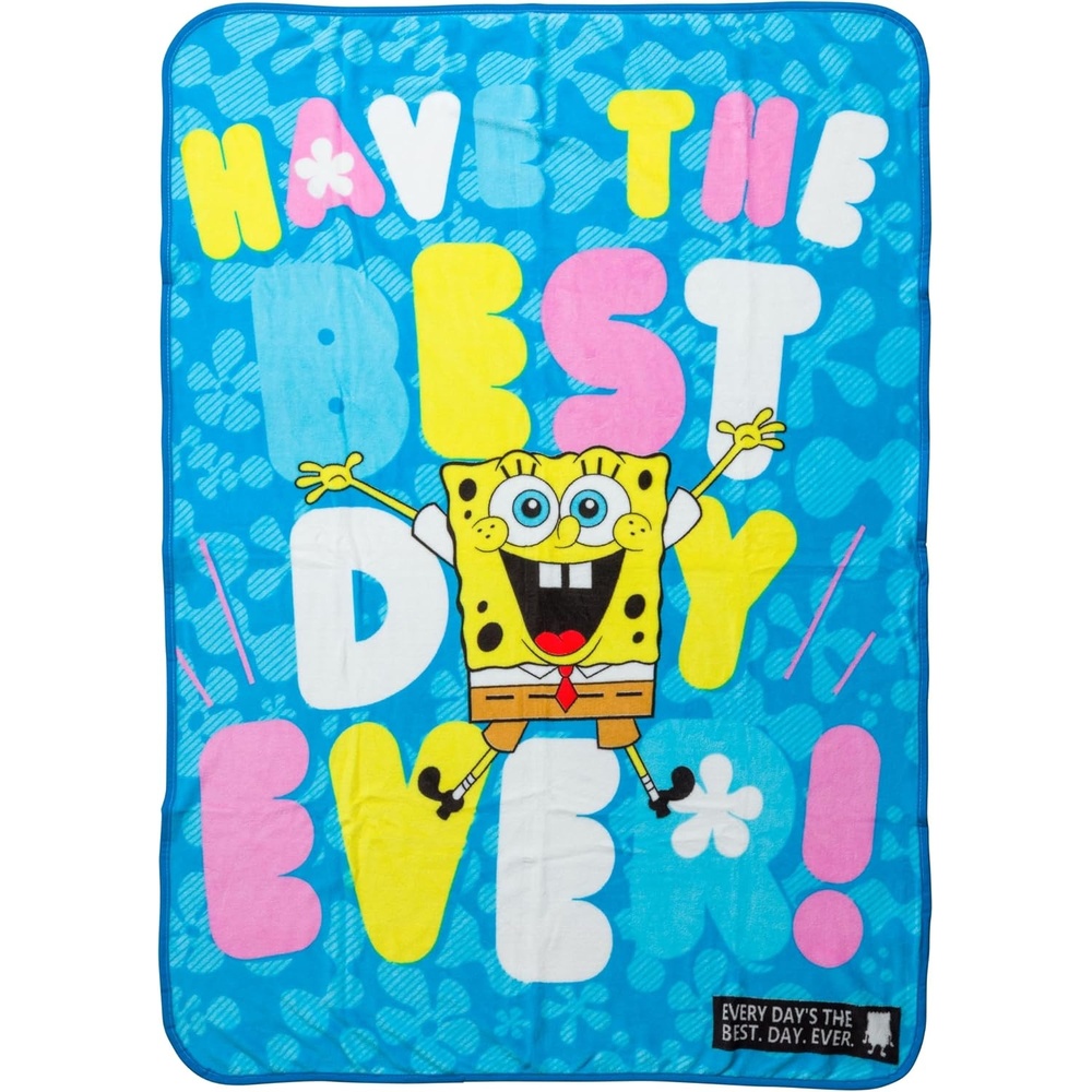 image:imageSilver Buffalo Rainbow Brite Rainbowland 45 x 60 Fleece Throw Soft and Cozy Blanket 250 GSMBlue