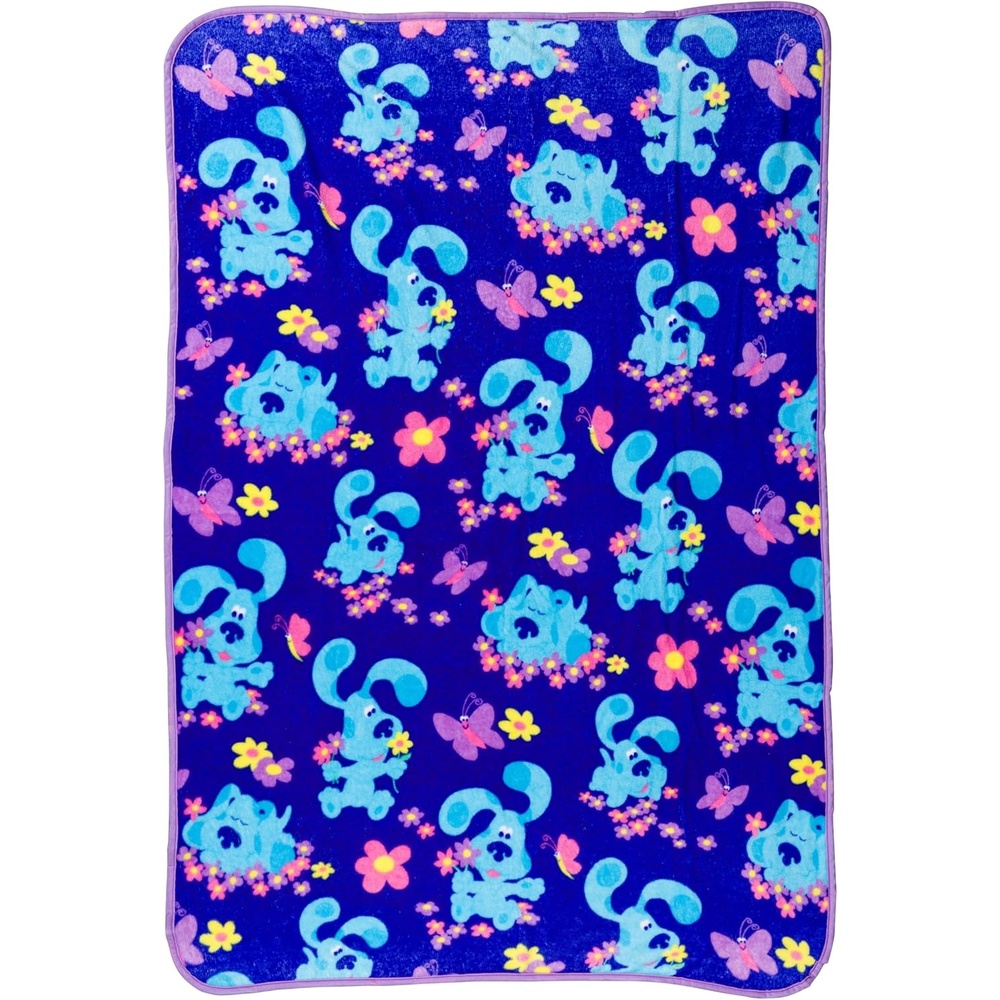 image:imageSilver Buffalo Rainbow Brite Rainbowland 45 x 60 Fleece Throw Soft and Cozy Blanket 250 GSMBlues Clues