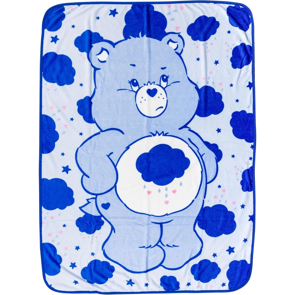 image:imageSilver Buffalo Rainbow Brite Rainbowland 45 x 60 Fleece Throw Soft and Cozy Blanket 250 GSMGrumpy Care Bear
