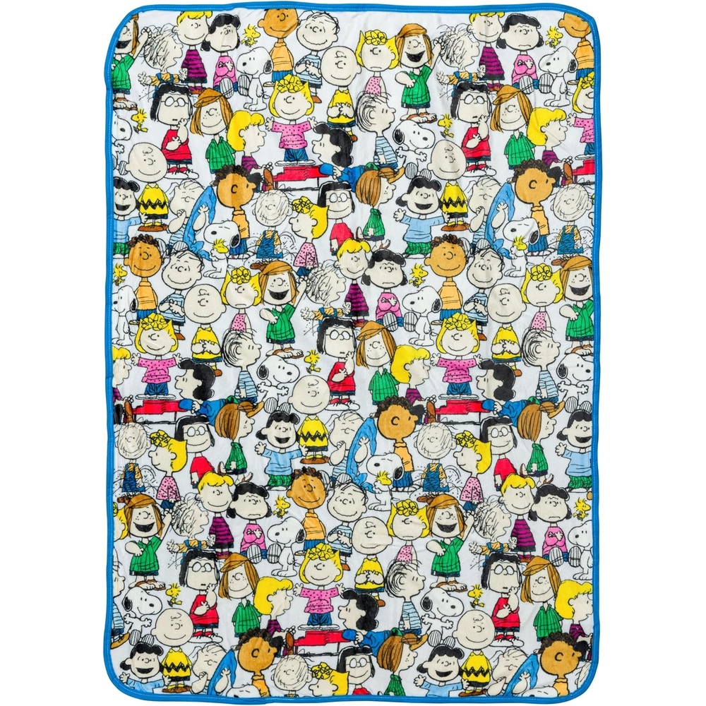 image:imageSilver Buffalo Rainbow Brite Rainbowland 45 x 60 Fleece Throw Soft and Cozy Blanket 250 GSMPeanuts Gang