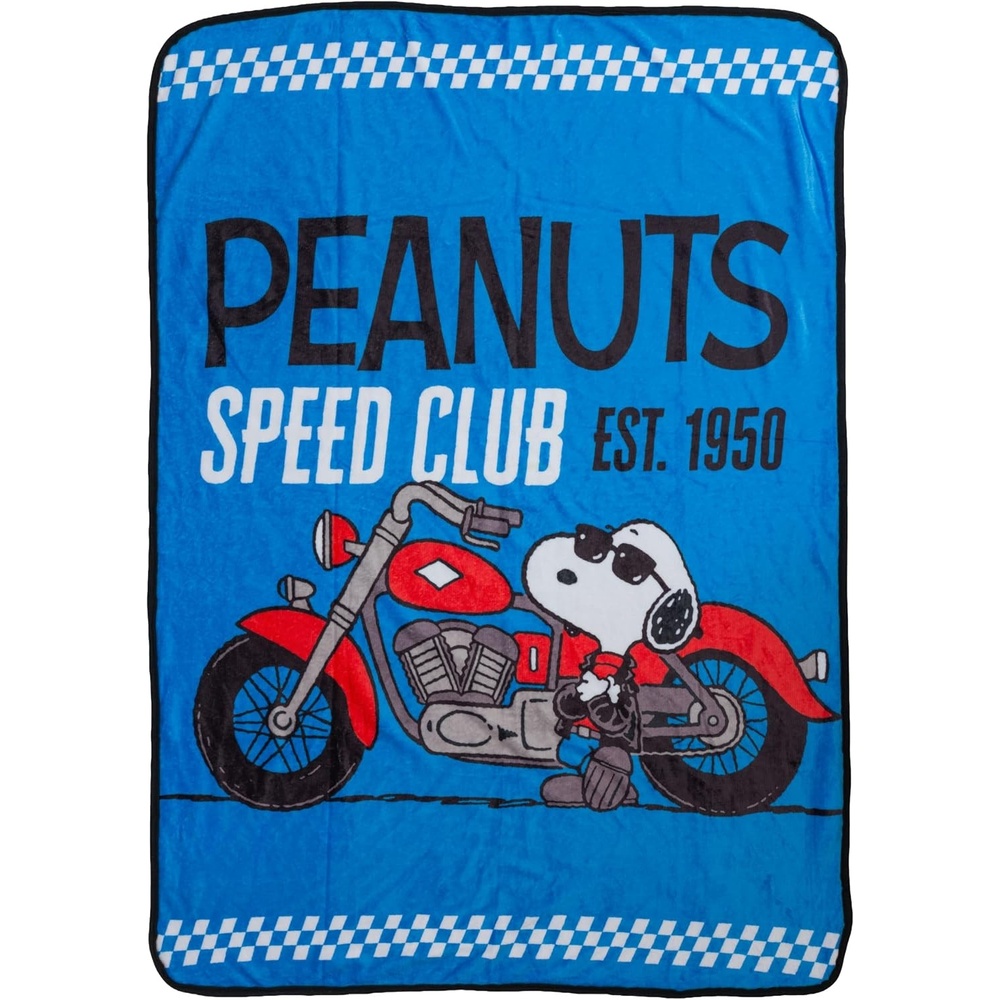 image:imageSilver Buffalo Rainbow Brite Rainbowland 45 x 60 Fleece Throw Soft and Cozy Blanket 250 GSMPeanuts Speed Club