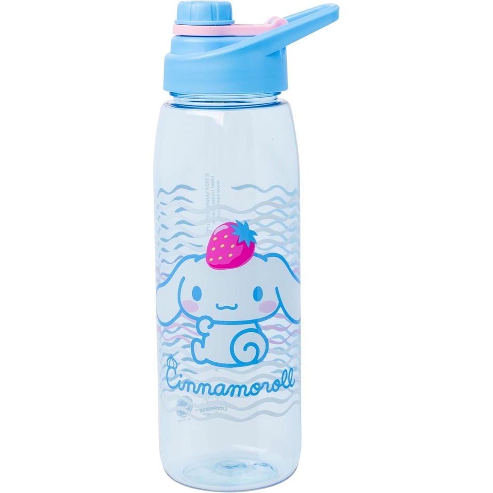 image:imageSilver Buffalo Rainbow Brite Sparkle Water Bottle with Screw Lid Featuring Rainbow Brite and Twink 28 OuncesSanrio Cinnamoroll Pack of 12