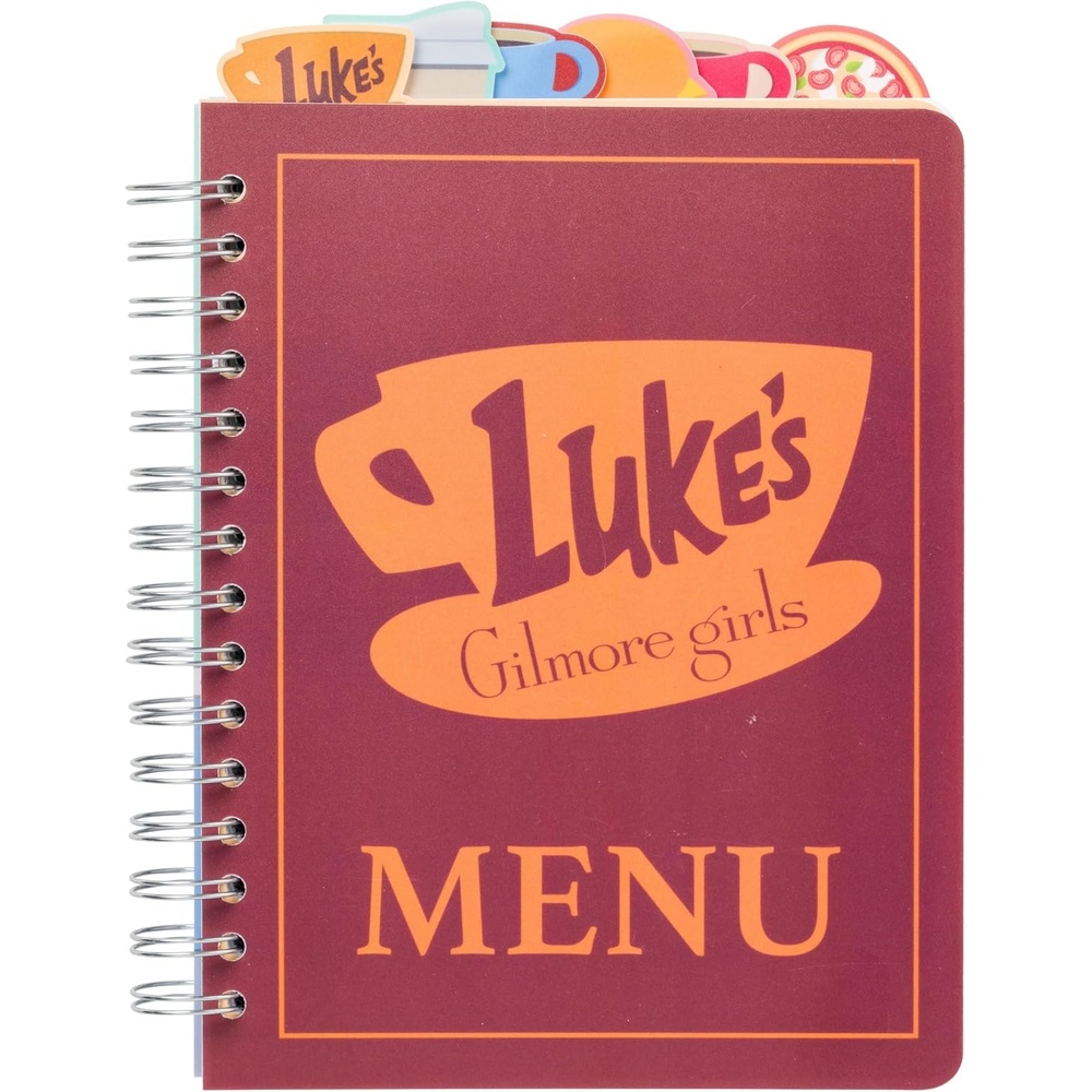image:imageSilver Buffalo Rainbow Brite Spiral Tabbed Notebook Featuring Twink Starlite Rainbow Brite Puppy Brite and Shy Violet 8 x 5Gilmore Girls