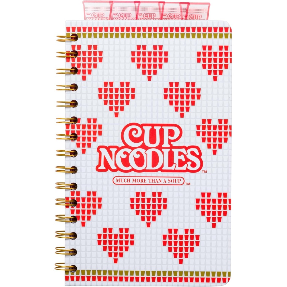 image:imageSilver Buffalo Rainbow Brite Spiral Tabbed Notebook Featuring Twink Starlite Rainbow Brite Puppy Brite and Shy Violet 8 x 5Nissin Cup Noodles