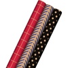 Kraft Red  Blue  and Black