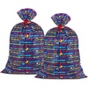 Blue Happy Birthday Plastic Sacks