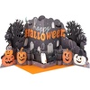 Pumpkins in Graveyard