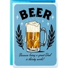 Beer  Removable Tin Sign