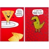 Dinosaur and Nachos  2 Cards with Envelopes