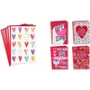 Happy Heart Day Watercolor Hearts