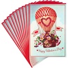 Vintage Hot Air Balloon  10 Cards with Envelopes