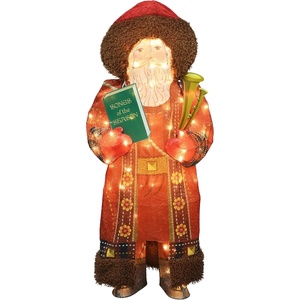 36 Inch Hallmark Keepsakes Father Christmas Holiday Outdoor LED Yard Decor
