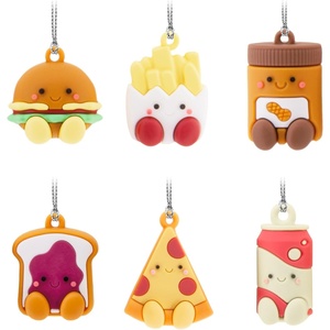 Hallmark Better Together Food Mini Christmas Ornaments, Shatterproof, Set of 6, Food Gifts