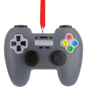 Hallmark Christmas Ornament, Black Video Game Controller Ornament, Gifts for Gamers