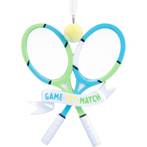 Hallmark Christmas Ornament, Game Set Match Tennis Ornament, Hobby Gifts