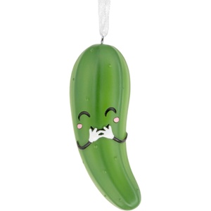 Hallmark Christmas Ornament, Happy Pickle Ornament, Food Gifts