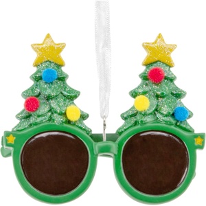 Hallmark Christmas Ornament, Holiday Sunglasses Ornament, Gifts for Christmas Lovers