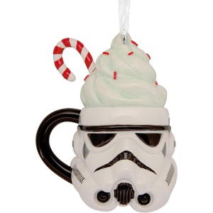 Hallmark Christmas Ornament, Star Wars Stormtrooper Festive Mug Ornament, Gifts for Star Wars Fans