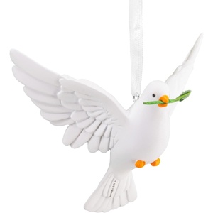 Hallmark Christmas Ornament, White Dove Ornament, Faith Gifts