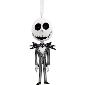 Hallmark Disney Tim Burton’s The Nightmare Before Christmas Jack Skellington Christmas Ornament,Resin, 1.38 x 3.58 x 1.25 inches,(1 Count (Pack of 1))