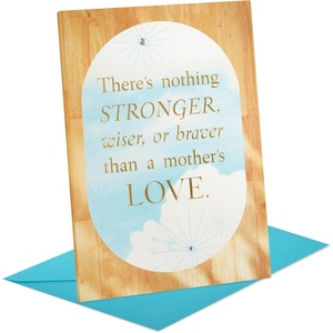Hallmark Good Mail Card for Mom (Scrunchies) Mom Birthday Card, Galentine’s Day, from Daughter, Sister, Friend, Mother’s Day(A Mother’s Love)
