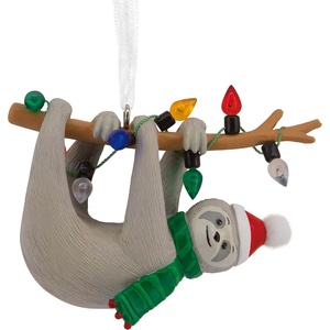 Hallmark I Only Have Fries for You Christmas Ornament(Sloth)