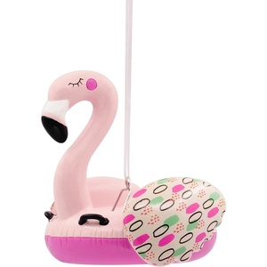Hallmark Inflatable Raft Christmas Ornament(Flamingo Pool Float)